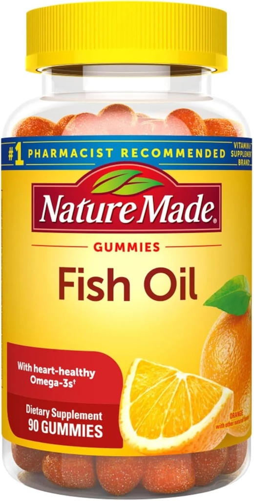 Nm voksen gummier fisk olje størrelse 90ct Pv voksen gummier fisk olje 90ct