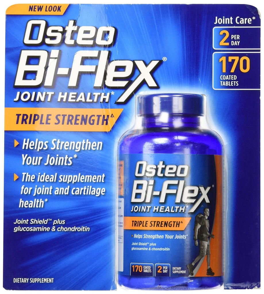 Osteo Bi-Flex Triple Styrke - 170 Caplets