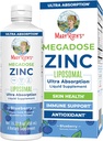 MaryRuth Organics ernæringskosttilskudd | Liposomal flytende sink Supplement med vitamin E | Samlet helse og hudpleie | Blåbær | Vegan, ikke-GMO, Glutenfri, Ingen sukker tilsatt | 15,22 Fl Oz