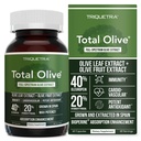 Total Olive® - Olive Leaf Extract (40% Oleuropein) Plus Olive Fruit Extract (20% Hydroxytyrosol) - Full Spectrum Extract Grown & Extracted i Spania - BioPerine Absorpsjon Enhancement (60 Count)