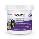 Zymox Advanced Enzymatic øredobber til hunder og katter - for skittent, våt, luktende øredobber - Premium styrke ørerensere tørker - ikke-irriterende - Hypoallergenic - 100 ct