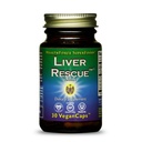 HealthForce SuperFoods Liver Rescue - Natural Liver Cleanse - med Melk Thistle & Dandelion Root - Glutenfri & Vegan - 30 kapsler
