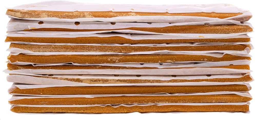 VILLAGE GIFT VIGTIGER Pollen Patter for Beekeeping | 15% naturlig pollen, 15,5% protein | balansert ernæring | Supplerende Hive Food | Forbedrer Colony Health (Ten Pack)