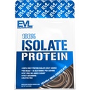 Evlution Nutrition 100% Isolate, Whey Isolate Protein pulver, 25 G Fast Absorbing Protein, Ingen sukker tilsatt, Lavkarber, Glutenfri (Dobbel rik sjokolade, 1 LB)