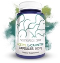Nootropics Depot Acetyl L-karnitinkapsler | 500 mg | 90 greve | HCL Form | Energitilskudd | Støtter Mitokondrial funksjon | ALCAR HCL