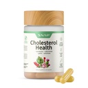Snap Supplements Kolesterol helse - Naturlig støtte for hjerte, lever, digestiv og metabolsk helse, 60 vegetariske kapsler (30 serveringer, 1 måneds forsyning)