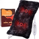 Bearhug Elektrisk Massasje Oppvarming Pad, 12 \"x24\" Vektet oppvarming Pad, 4 Massasjemoduser og varmenivå