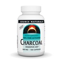 Kilde Naturals Charcoal - 100% ren aktivisert, Digestive Aid - 100 kapsler