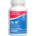 Avansert kalsium magnesium Supplement - klinisk formulert magnesiumkalsium med vitamin D3 B3 & B6 for muskelnerve hjerte og bein helse støtte - vegetarisk glutenfri ikke-GMO (1 måned) M