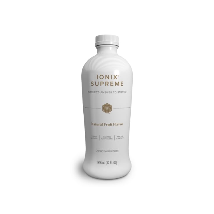 Isagenix Ionix Supreme - Drikk med Niacin, Vitamin B12, Vitamin B6 og Riboflavin for å bidra til å bekjempe stress - 32-Ounce Bottle (Natural Fruit Flavor)