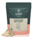 LILY of the VALLEY Ashwagandha Root Powder - Withania Somnifera - Oppgitt fra India - Ingen Fyller Ingen Tilsetninger - Indisk Ginseng Vegan & Glutenfri - Pakket i Resealable Pouch (16oz, 453g)