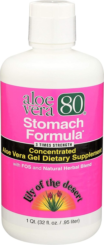 Aloe 80 Organics Mage Formel, 32 Ounce