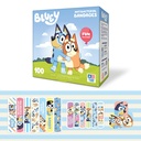 Bluey Kids Bandages, 3 Assorterte størrelser 100 CT | Wear som klistremerker, fleksible klesmerke bandages for mindre kutt, Scrapes, og brenner. Flott gave ide og strømper