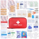 Førstehjelp Kit 194 Piece nødsett for å reise camping Trauma Kit for båt kjøretøy Kompakt aid Kit for hjemmebil reise Utendørs overlevelse