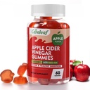 Eple Cider Vinegar Gummies 60 greve 1000mg AVC med vitamin B6 vitamin B12 for metabolisme, Digestion, Detox, Gut & Immune Helse