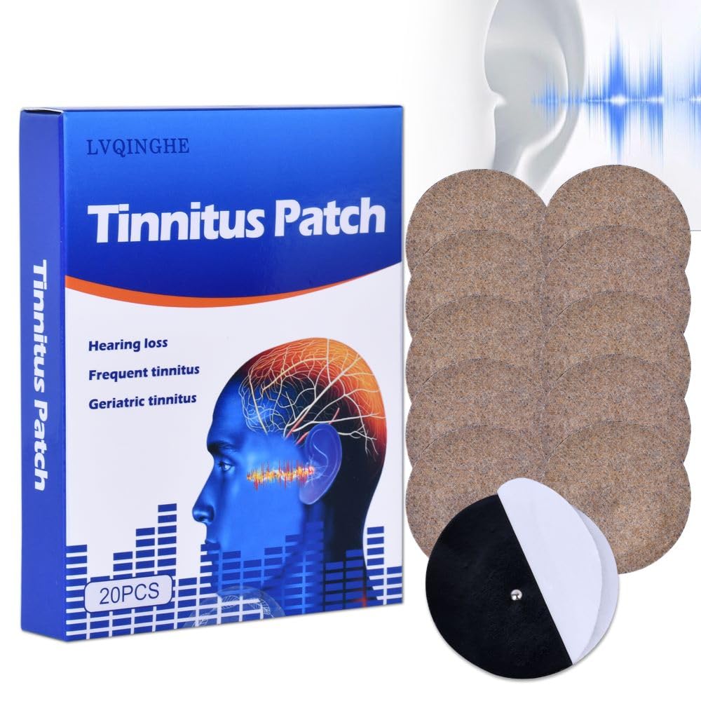 Tinnitus Relief for ringing øre, Tinnitus Relief lapper 20PCS