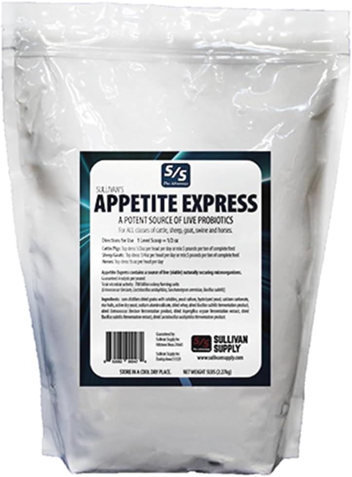 SULLIVAN'S Appetitt Express Probiotiske Granuler (5lb)