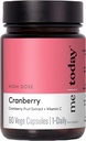 Jeg i dag Cranberry 30 000mg med vitamin C - urinveistrakt Health Support, Immun Boost, Vegansk Supplement - høy potens Cranberry piller for kvinner og menn, 60 serveringer