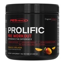 PEScience prolific pre trening pulver for menn og kvinner med L-Citrulline nitric Oxid Booster, energi pulver & nootropic for fokus – preworkout uten Beta Alanine – 40 Scoops, Mango Splash