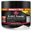 Olympian Labs PSN A-AKG pulver for menns helse, energi og idrett næringsytelse, 40-3g servering, 120 gram Jar