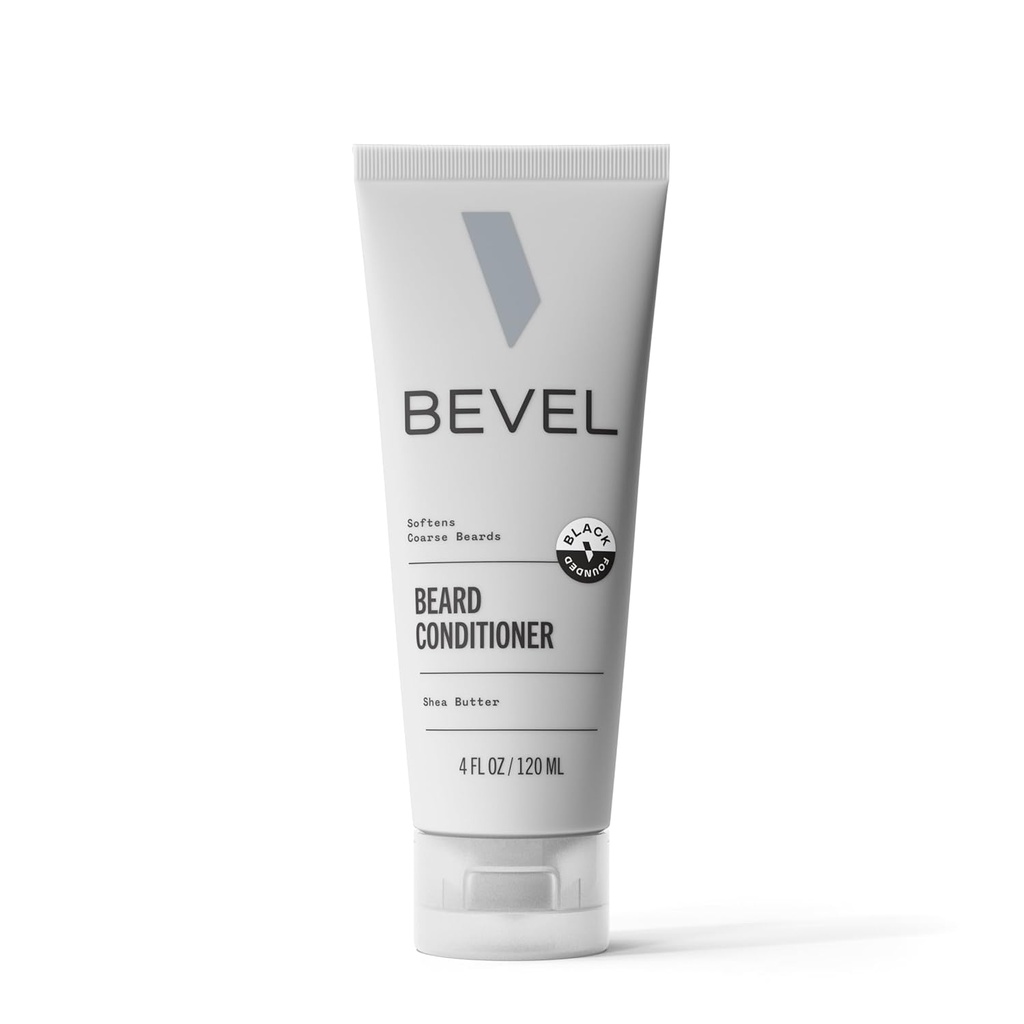 Bevel Beard Conditioner for menn - Beard Softener med kokosolje, Shea Smør og Aloe Vera, Softens og Betingelser Beard å redusere Breakage, 4 Oz
