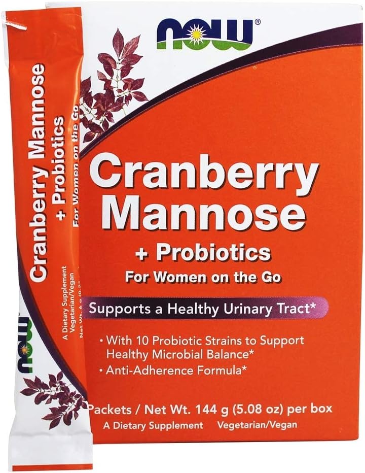 Nå Matvarer Manose Probiotic Cranberry, 24 CT