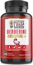 Berberine HCL 1200mg med ceylon kanel, bitter melon og grønn te ekstrakt | støtter kardiovaskulær og GI helse med immunsystem støtte – 120 kapsler
