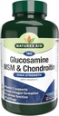 Naturens hjelpemiddel glukosamin 500 mg, MSM 500mg + Chondroitin 100mg 180 tabletter