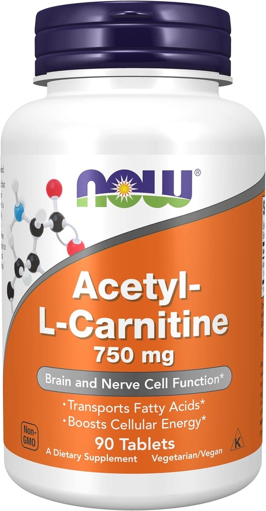 NU Matvarer Acetyl-L-karnitin 750 mg - 90 tabletter