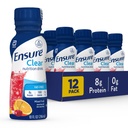 Sikre klar blandet frukt Ernæringsdrink | 8g protein, 15 vitaminer og mineraler | Fat-fri | Klar til drikk | Oppfriskende smak | 10 fl oz, 12 Pack