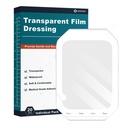 Transparent Film Dressing 6 '' x 8', 20 pakker Vanntett sår Bandage klesmerker, sårdekselplaster for Post Kirurgisk dusj, IV Shield, Tattoo Aftercare Bandage