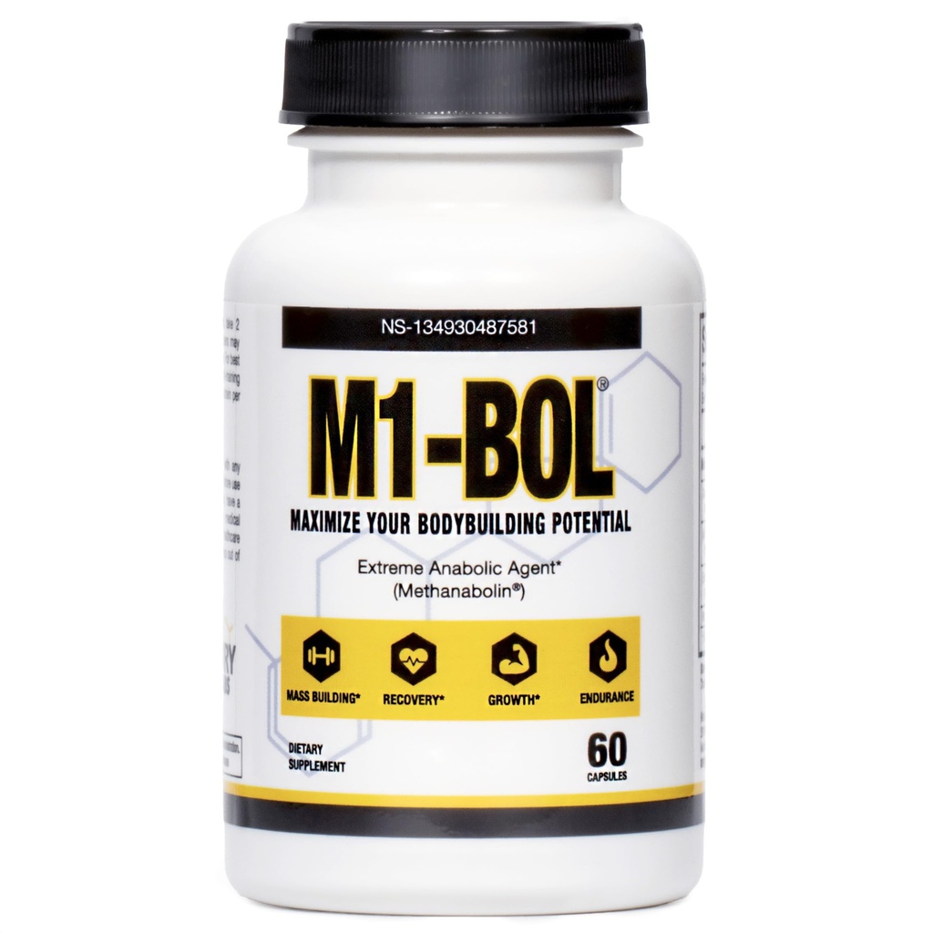 Avry Labs Extreme Anabole Supplement – Diett Supplement w/Turkesteron å støtte muskelvekst, styrke, gjenoppretting og naturlig støtte optimal testosteron nivåer – Vegan, 60 kapsler