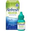 Oppfrisk Relieva Lubricant Eye Drops, 0.33 Fl Oz Sterile, emballasje kan variere