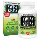 Sveitsiske Kris Herbal Laxative Tabletter, Gentle & Naturlige Laxatives for Discount Relief for voksne og barn over alder 6, arbeider i 6-12 timer, Senna Laxative, 120 tabletter Totalt
