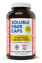 Yerba Prima Oppløselig Fiber Capsules, 180-tallet - Naturlig kosttilskudd formel, ikke-GMO, Glutenfri