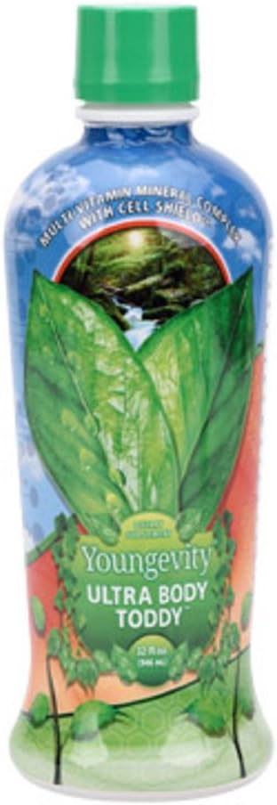 Youngevity Ultra Body ToddyTM - 100+ Næringsstoffer Mega Multi-vitamin Mineral Supplement for menn og kvinner - Forbedret absorpsjon - Phytonutrienter - Aminosyrer - 32 Fl Oz