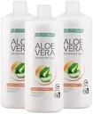 LR Lifetakt Aloe Vera Drikke Gel Peach Flavor Helsepleie Kvinner Drikke Hver dag Naturlig behandlingssett på 3-1000 ml./33,3 fl.oz