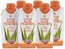 Forever Living - Forever Aloe Peaches - Støtter Digestion, Immunsystem, Energinivå Ingen Preservativer, Vegan, Glutenfri - 6 Pakker