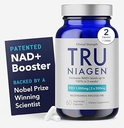 TRU NIAGEN PRO NAD + Supplement for anti-aldring og celle regenerering, 2 x 500mg Patentert Niagen, 30 Serveringer | Støtter Cellular Energy | Nicotinamid Riboside (NR) Daglige kosttilskudd for menn og kvinner