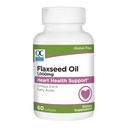 Kvalitetsvalg Flaxfrø Olje 1000 mg Softgels – kaldpresset, plantebasert kilde til Omega fettsyrer – 120 enkle å la Softgels – ingen kunstige farger eller preservativer