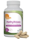 Zahler Metylfolat - støtter sunn Fetal utvikling og genetisk helse - Metylert Folinsyre fra 1000 mcg DFE L-metylfolat - Kosher Non GMO Metyl Folat Supplement for kvinner (120 kapsler)