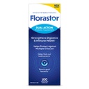 Florastor Probiotika for digestive og immune helse, 100 kapsler, probiotika for kvinner og menn, hjelper flush ut dårlige bakterier, øker det gode med vår unike StrainShortcut Boulardii