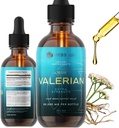 Valerian Root ekstrakt – Slееp Tinktur – laget i USA Herb Sleep Supplement - Valerian Root Drops 2 Fl Oz