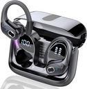 Trådløse ørepropper 75hrs Bluetooth 5.4 Hodetelefon Sport, 2025 Bluetooth ørepropper Stereo dyp bass over øret Bud med øredobber, ENC støy som kansellerer mikrofon, IPX7 vanntett øretelefon for trening/kjøring