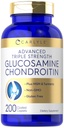 Carlyle Glucosamine Chondroitin MSM Turmeric | 4050 mg | 200 greve | Avansert trippel styrke Supplement | Ikke-GMO & Glutenfri