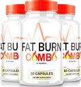 (3 pakke) Fettforbrenning Combo kapsler, FatBurn Combo keto formel, Alt naturlig vekttap supplement for å oppnå sunn-looking kroppen, Keto Fitness piller, offisielle anmeldelser (180 kapsler)