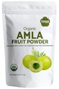 Organic Amla Frukt pulver, Amalaki Berry pulver, Prøvepakke på 4 ounce/112 gm, USDA organisk, rå supermat for hud og hår, forseglbar Pouch på 4 oz