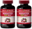 mangosteen kapsler - MANGOSTEEN FRUIT EXTRACT COMPLEX med resveratrOL, ACAI FRUIT, POMEGRANATE, NONI FRUIT, GOJI BERRY - Pomegranat vitaminer til minne - resveratrol supplement - 2 flasker 120 Cap