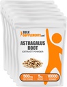 BulkSupplements.com Astragalus Ekstrakt pulver - fra Astragalus Root, Astragalus Supplement - Vegan & Glutenfri, Astragalus pulver - 500 mg per servering, 1kg (2,2 lbs) (pakke av 5)