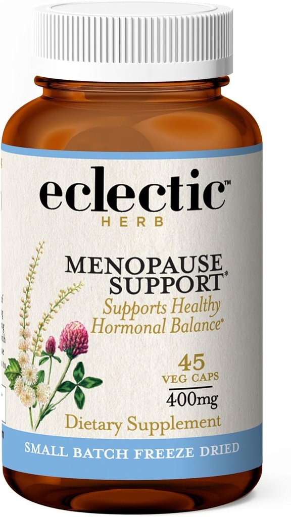 Eklektisk institutt Raw Fresh Freeze-Dried Menopause Support | 45 CT (400 mg)